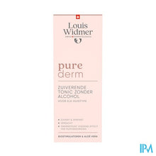 Load image into Gallery viewer, Widmer Purederm Zuiverende Tonic Zonder Alcohol 200ml