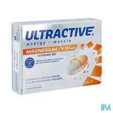 Afbeelding in Gallery-weergave laden, Ultractive Magnesium 630mg Comp 30