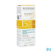 Load image into Gallery viewer, Bioderma Photoderm Nude Spf50+ Dore 40ml