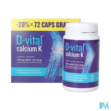 Load image into Gallery viewer, D-vital Calcium K Caps 2x180 Promo