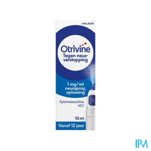 Load image into Gallery viewer, Otrivine Neusverstopping 1mg/ml Neusspray 10ml