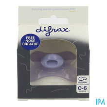 Afbeelding in Gallery-weergave laden, Difrax Fopspeen Natural 0-6m Special Ed. Lavendel