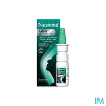 Afbeelding in Gallery-weergave laden, Nesivine 0,05% Sine Conserv Neusspray 10ml/ Maximaal 3 stuks