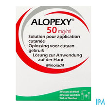 Afbeelding in Gallery-weergave laden, Alopexy Pi Pharma 50mg/ml Opl Cutaan Fl 3x60ml Pip