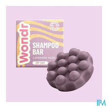 Afbeelding in Gallery-weergave laden, Wondr Shampoo Bar Purple Healing Lavender 55g