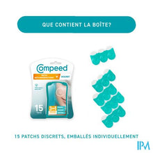 Load image into Gallery viewer, Compeed A/imperfections Discreet Patchs 15