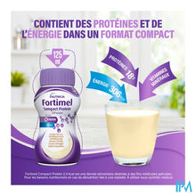 Afbeelding in Gallery-weergave laden, Fortimel Compact Protein 2.4kcal Vanilla 4x125ml