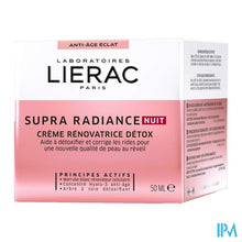Afbeelding in Gallery-weergave laden, Lierac Supra Radiance Nachtcreme Pot 50ml