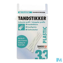 Load image into Gallery viewer, Tandex Toothpicks Plastic 80