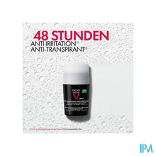 Load image into Gallery viewer, Vichy Homme Deo Roller Gevoelige Huid 48u 50ml