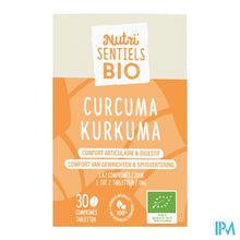 Afbeelding in Gallery-weergave laden, Nutrisentiels Curcuma Bio Comp 30