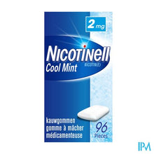 Load image into Gallery viewer, Nicotinell Cool Mint 2mg Kauwgom 96