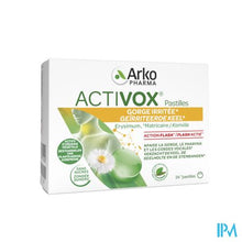 Afbeelding in Gallery-weergave laden, Activox Verzachtend Keel Munt-eucalyptus Past 24