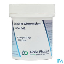 Afbeelding in Gallery-weergave laden, Calcium Magnesium Pidolaat 600/100mg V-caps 60