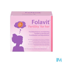 Afbeelding in Gallery-weergave laden, Folavit Fertility For Her Pdr 5,3g Zakje 28