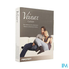 Afbeelding in Gallery-weergave laden, Veinax Kous Katoen Man 2 Lang Donkerblauw Maat 3