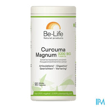 Afbeelding in Gallery-weergave laden, Curcuma Magnum 3200 Be Life Bio Pot Caps 90