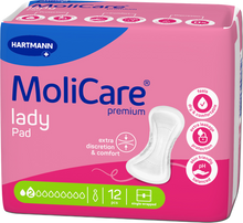 Afbeelding in Gallery-weergave laden, Molicare Premium Lady Pad 2 Drops 26,5x11cm 12
