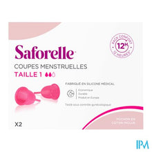 Afbeelding in Gallery-weergave laden, Saforelle Cup Protect Menstruatie Cups T1 2