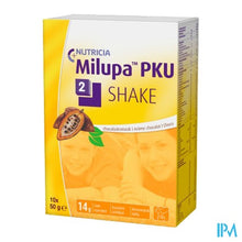 Load image into Gallery viewer, Milupa Pku 2 Shake Chocolade Zakje 10x50g