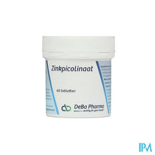 Afbeelding in Gallery-weergave laden, Zn Picolinat Comp 60x225mg Deba