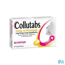 Afbeelding in Gallery-weergave laden, Collutabs Honing Citr. 2mg/0,6mg/1,2mg Zuigtabl 36