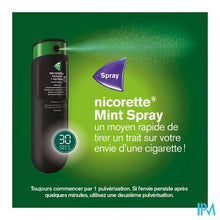 Afbeelding in Gallery-weergave laden, Nicorette Mint 1mg Mondspray Z/suiker 2x150