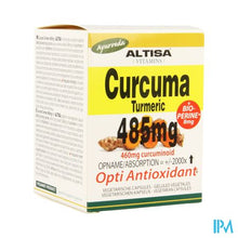 Afbeelding in Gallery-weergave laden, Altisa Curcuma Extr. 485mg + Piperine V-caps 50