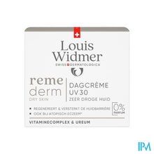 Afbeelding in Gallery-weergave laden, Widmer Remederm Dagcreme Uv30 N/parf Pot 50ml