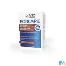 Afbeelding in Gallery-weergave laden, Forcapil Keratine+ Caps 60