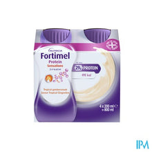 Load image into Gallery viewer, Fortimel Protein 2.4kcal Tropisch Gember 4x200ml