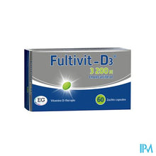 Afbeelding in Gallery-weergave laden, Fultivit-D3 3200Ie Caps Zacht 60