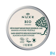 Afbeelding in Gallery-weergave laden, Nuxe Bio Deo.balsem Gevoelighuid 24u Amandel 50g