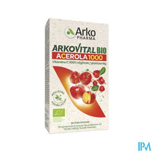 Afbeelding in Gallery-weergave laden, Arkovital Acerola 1000 Bio Kauwtabl 30