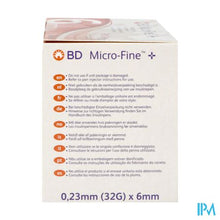 Afbeelding in Gallery-weergave laden, Bd Microfine+pentap. Pennaald. 0,23mm 32gx6mm 100