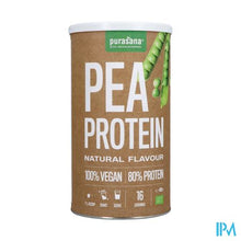 Load image into Gallery viewer, Purasana Vegan Erwrt Protein 80% Naturel Bio 400g