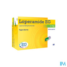 Afbeelding in Gallery-weergave laden, Loperamide EG Caps 60X2Mg