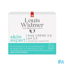 Afbeelding in Gallery-weergave laden, Widmer Skin Expert Aha Creme 5% N/parf 50ml