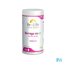 Afbeelding in Gallery-weergave laden, Borrago 500 Be Life Bio Caps 140