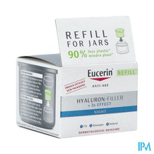 Load image into Gallery viewer, Eucerin Hyaluron-filler X3 Nachtcreme Navul. 50ml