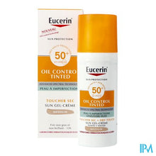 Load image into Gallery viewer, Eucerin Sun Protection Oil Tinted Med Spf50+ 50ml