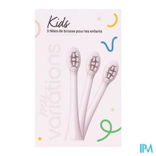 Afbeelding in Gallery-weergave laden, Myvariations Opzetborstels Kids White Pack 3