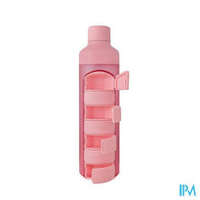 Afbeelding in Gallery-weergave laden, Yos Water Bottle & Pill Box Weekly Perfect Pink