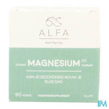 Afbeelding in Gallery-weergave laden, Alfa Magnesium + Vit B6 V-caps 90