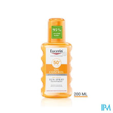 Afbeelding in Gallery-weergave laden, Eucerin Sun Spray Tranparent Ip50+ 200ml