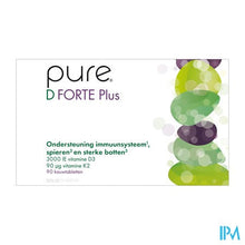 Afbeelding in Gallery-weergave laden, Pure D Forte+ Kauwtabletten 90