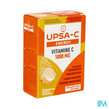 Afbeelding in Gallery-weergave laden, Upsa C Energy 1000mg Bruistabl 20