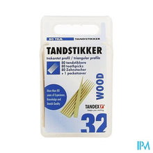 Afbeelding in Gallery-weergave laden, Tandex Toothpicks Wood 80