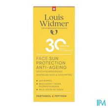 Afbeelding in Gallery-weergave laden, Widmer Face Sun Protection Anti-ageing 30 50ml