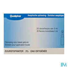 Afbeelding in Gallery-weergave laden, Zuurstofwater Gestabiliseerd 3% Unit Dose 20x5ml